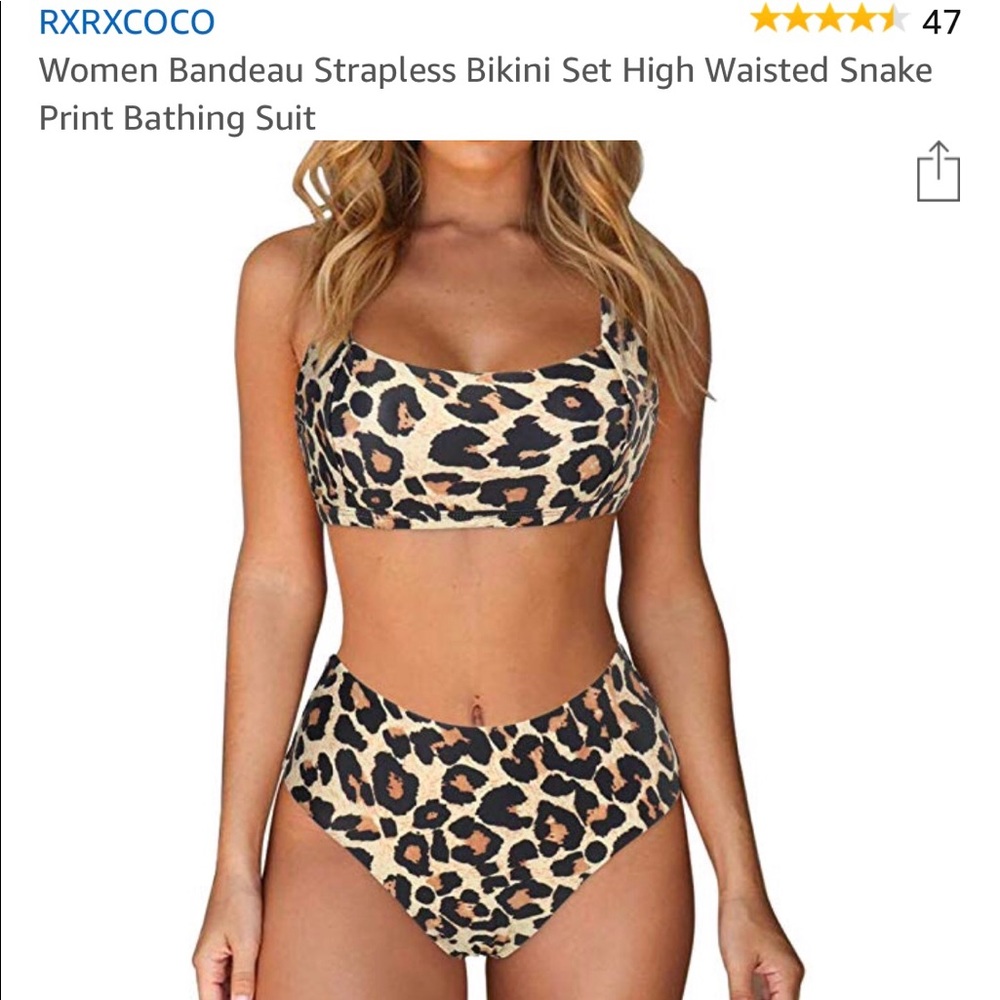 Cheetah Bathing Suite